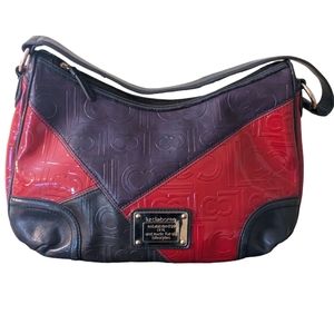 Vintage Liz Claiborne tri color purse. Good condition. No rips